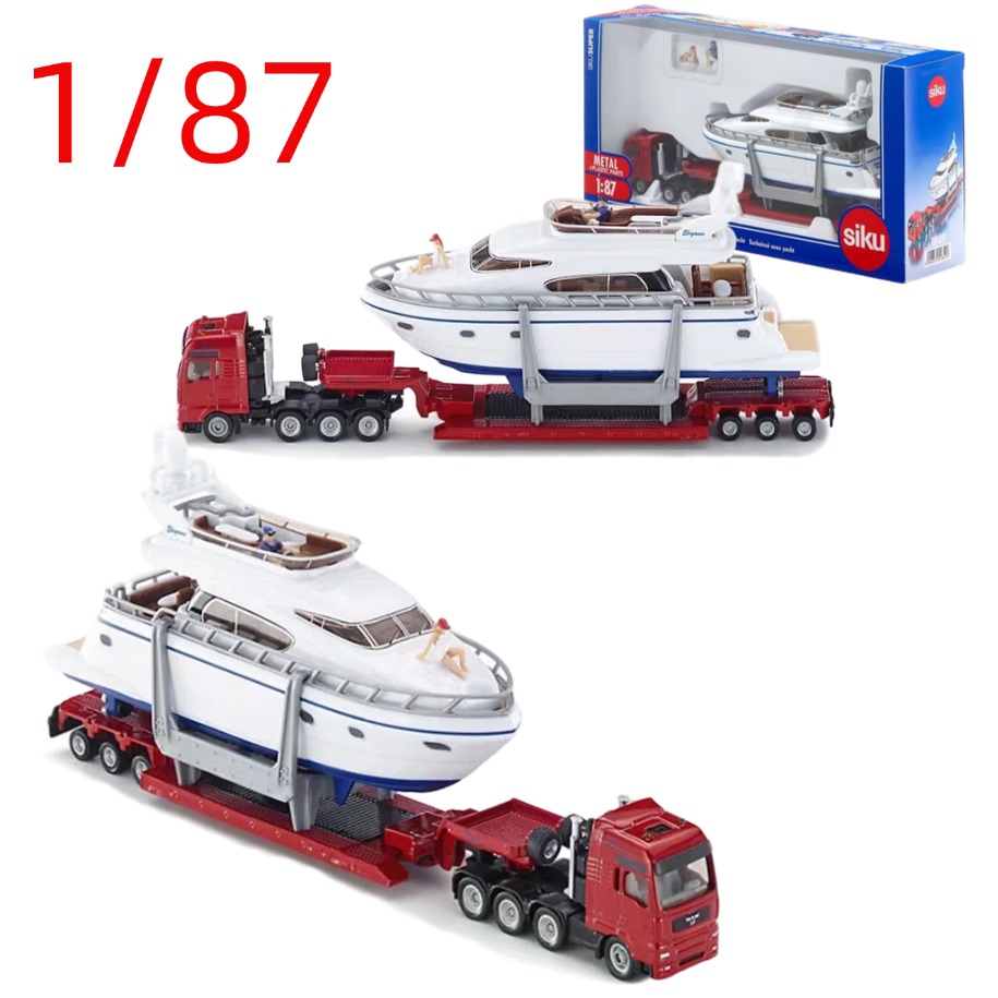 Heavy Equipment Truck - Diecast 1/87 Schaal Zwaar Transportvrachtwagen Automodel