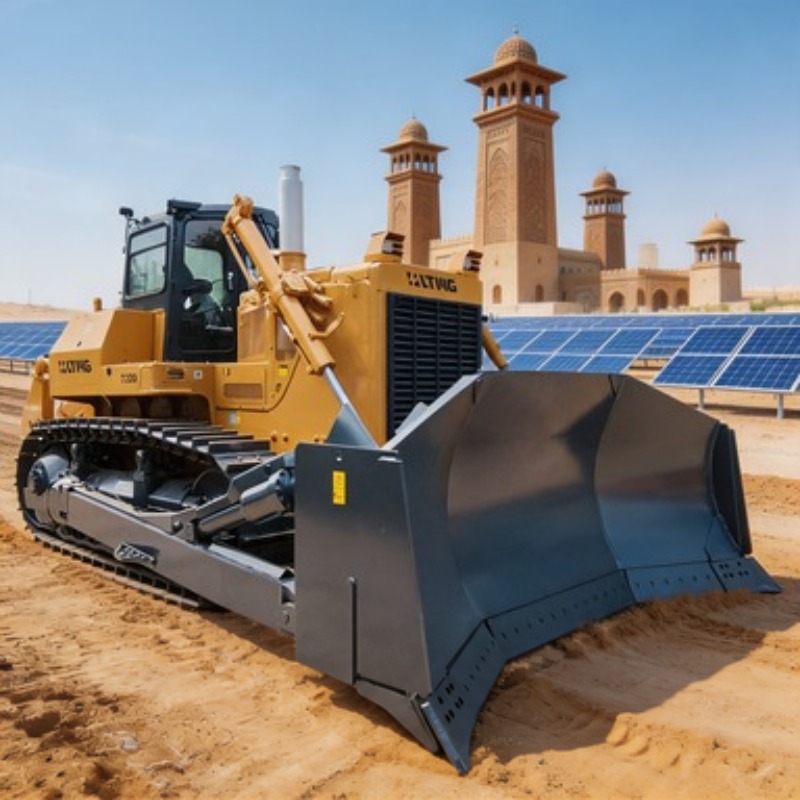 Heavy Equipment In Mining - 220PK Rupsbulldozer SD22 Dozer Machine Grondverzetapparatuur