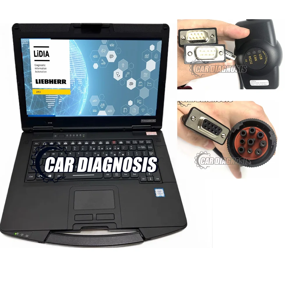Heavy Equipment Diagnostic Software - Zware bouwmachines Graafmachine Lidia software voor