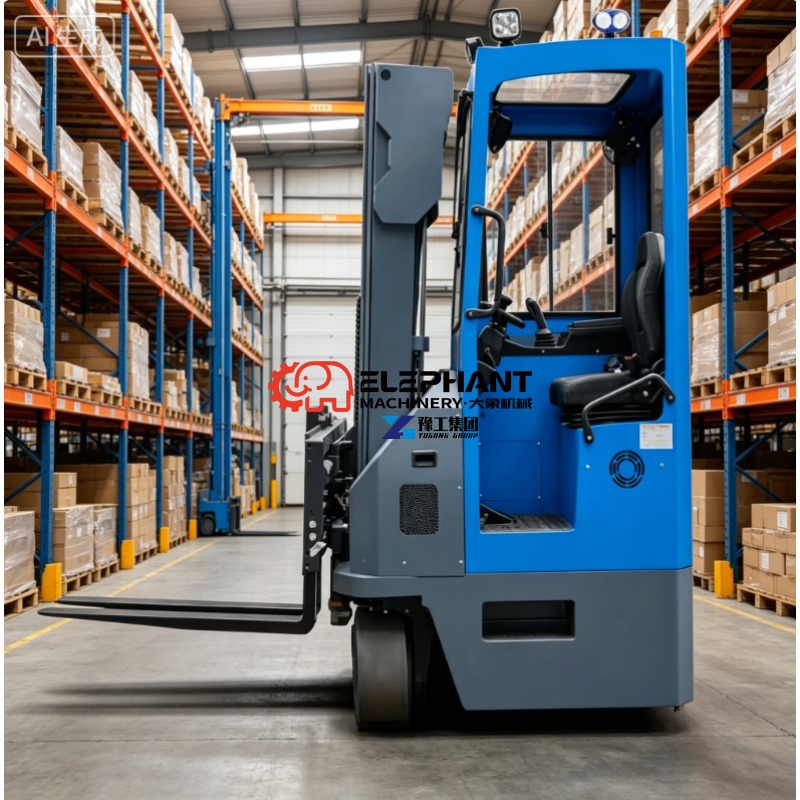 Electric Forklift - 3 ton elektrische omnidirectionele reachtruck voor