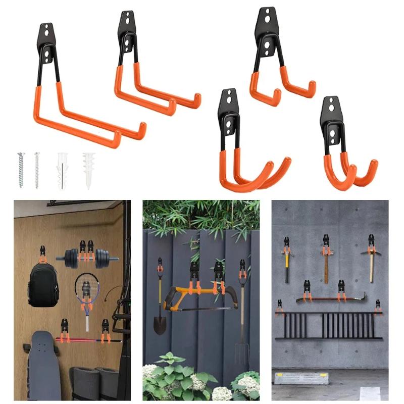Heavy Equipment For Construction - Zware wandbevestiging ijzeren haak garage organizer