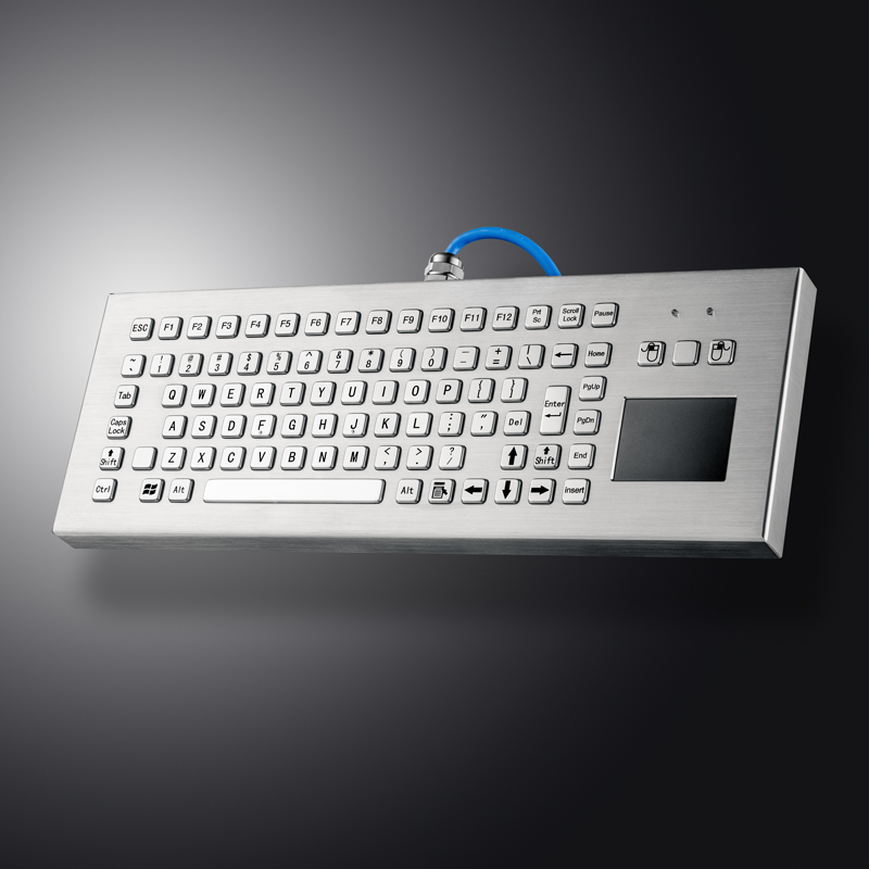 Heavy Equipment In Mining - Zware Industriële Rvs Geïntegreerde Touchpad Desktop
