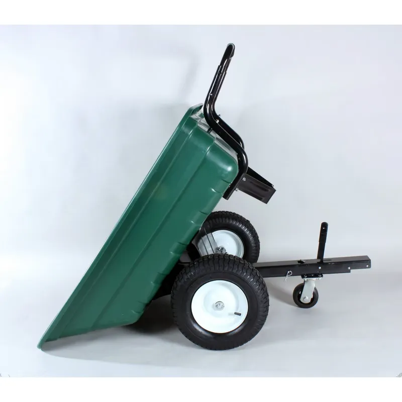 Heavy Equipment Hauling - Zware tuin-aanhangwagen voor ATV UTV, stalen