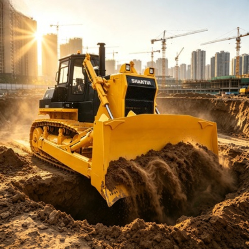 Heavy Equipment In Mining - SD22 Rupsdozer Bulldozer Machine Aardverzetmachine 220PK