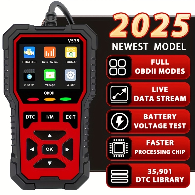 Heavy Equipment Diagnostic Software - 2025 Nieuwe OBD2-scanner/codelezer/opruimingstool - Heavy-duty automotive