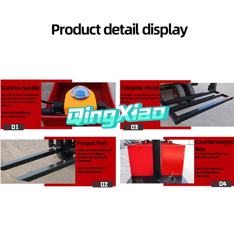 Draagbare Mini Semi-elektrisch - Electric Forklift recensie en prijs