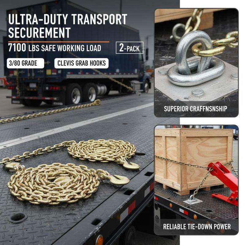 Ketting voor het vervoeren van - Heavy Equipment Hauling recensie en prijs