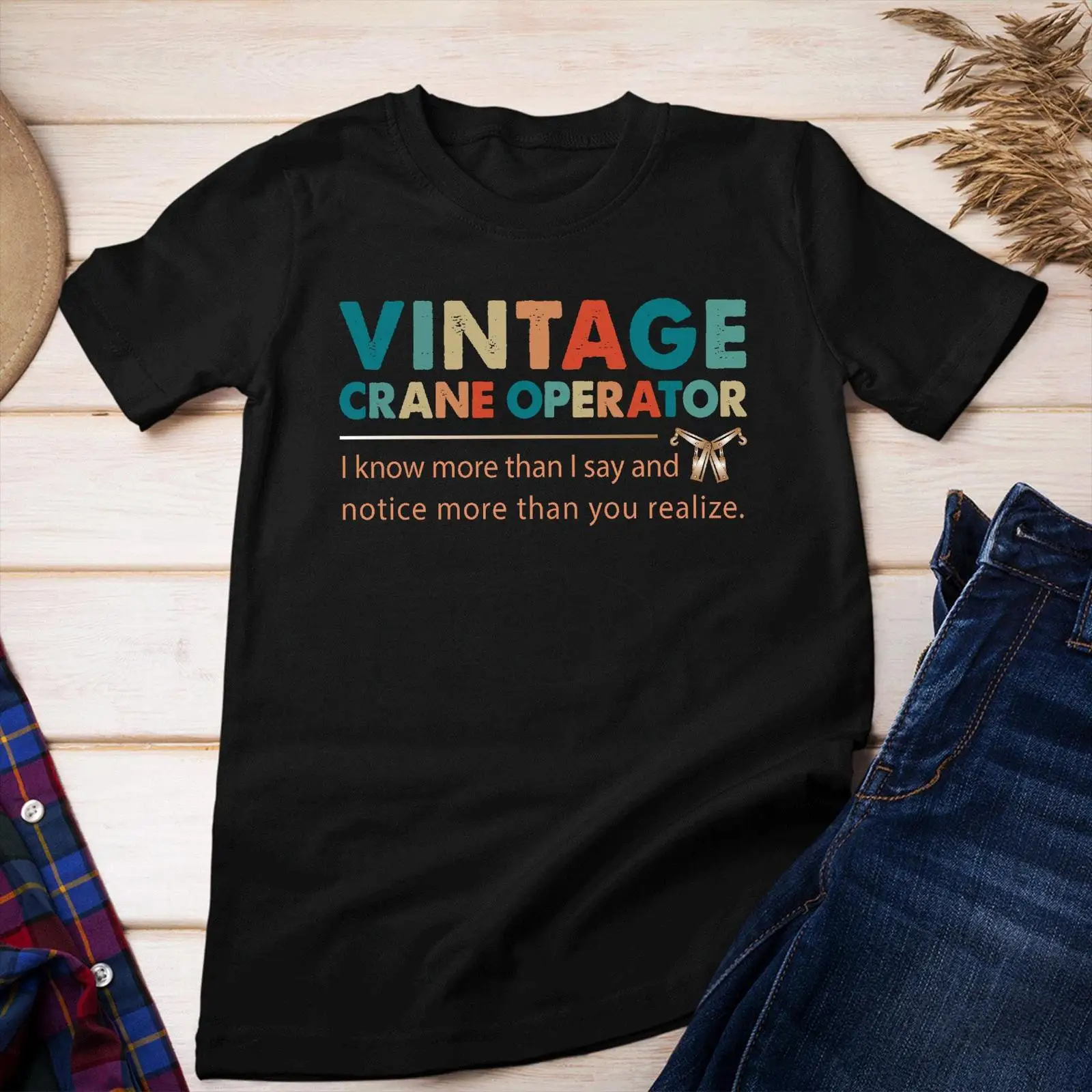 Vintage Crane Operator Grappig - Heavy Equipment Quotes recensie en prijs