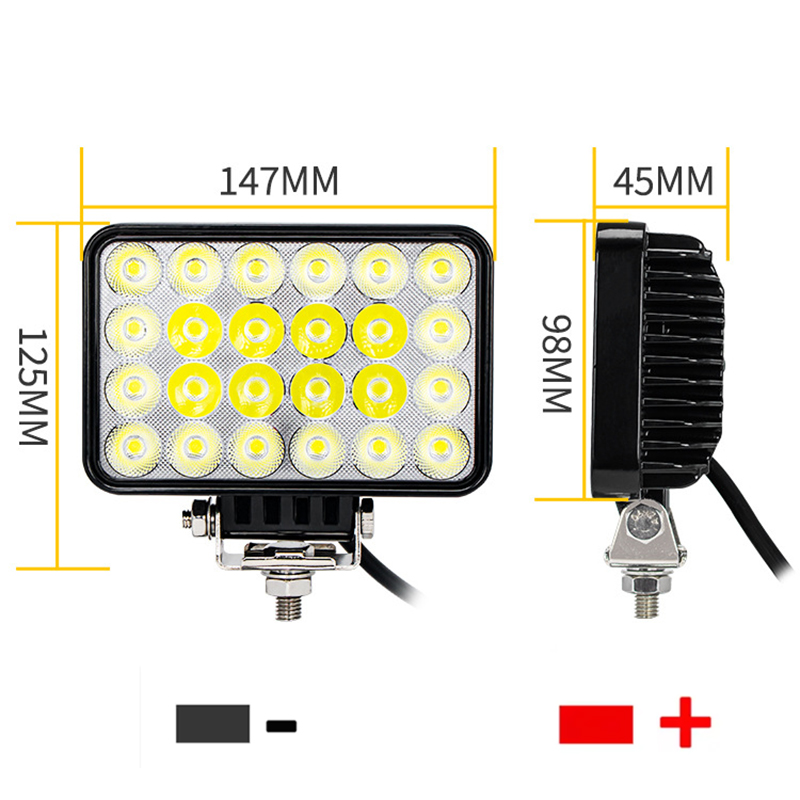 1PC 72W LED-spot/verstralingsl - Vehicle Heavy Equipment recensie en prijs