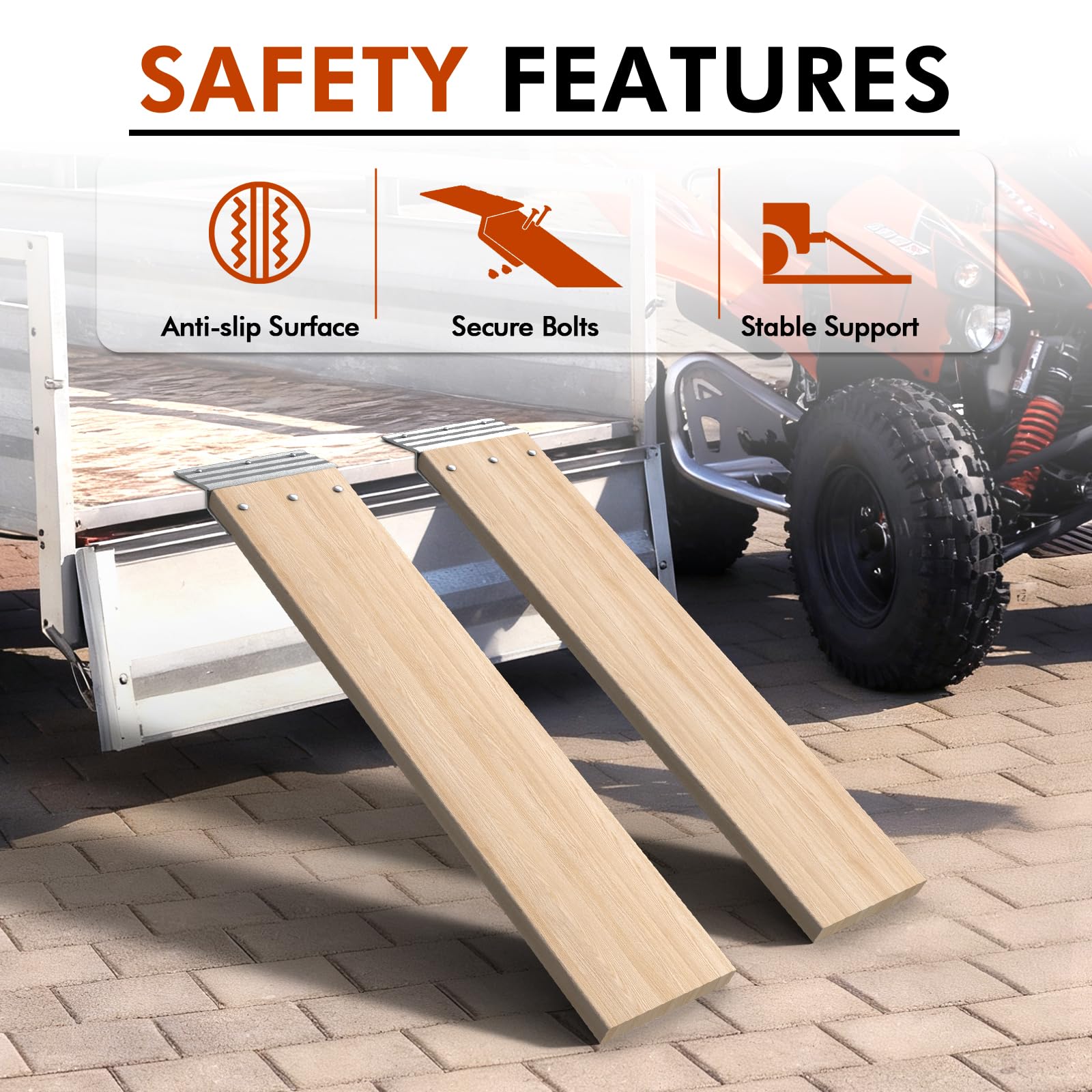 Antislip laadklepset voor buit - Vehicle Heavy Equipment recensie en prijs