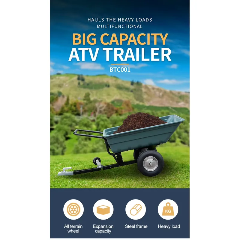 Polymeer Aanhangwagen met Kiep - Heavy Equipment Hauling recensie en prijs
