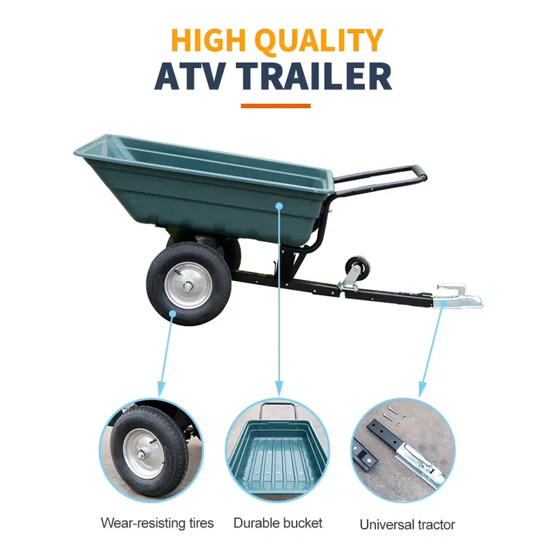 Polymeer Aanhangwagen met Kiep - Heavy Equipment Hauling recensie en prijs