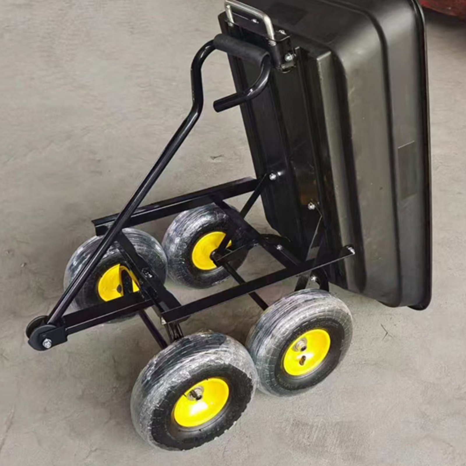 55L Tuinaanhangwagen Grote Cap - Heavy Equipment Hauling recensie en prijs