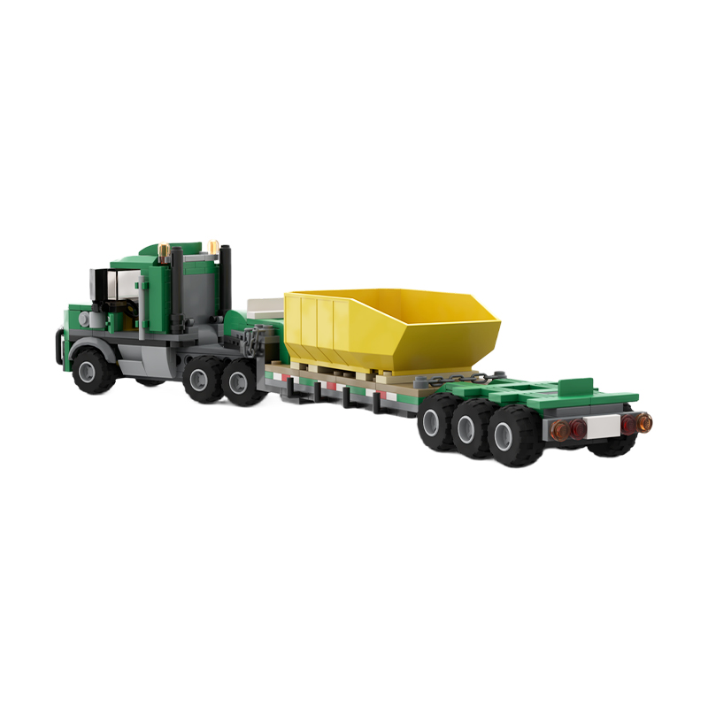 MOC zware vrachtwagen en diepl - Heavy Equipment Pdf recensie en prijs