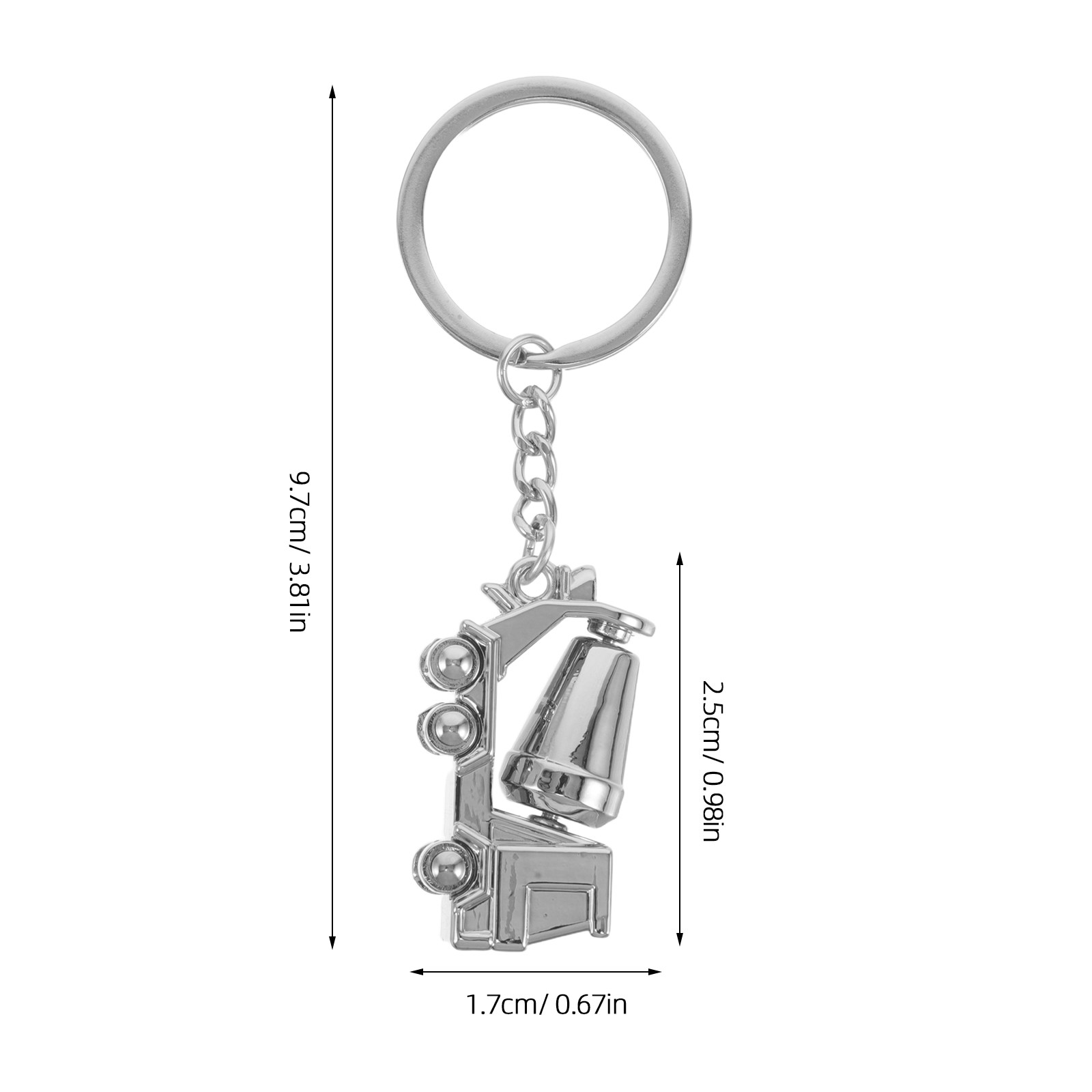 Sleutelhanger van metaal, 3D b - Vehicle Heavy Equipment recensie en prijs