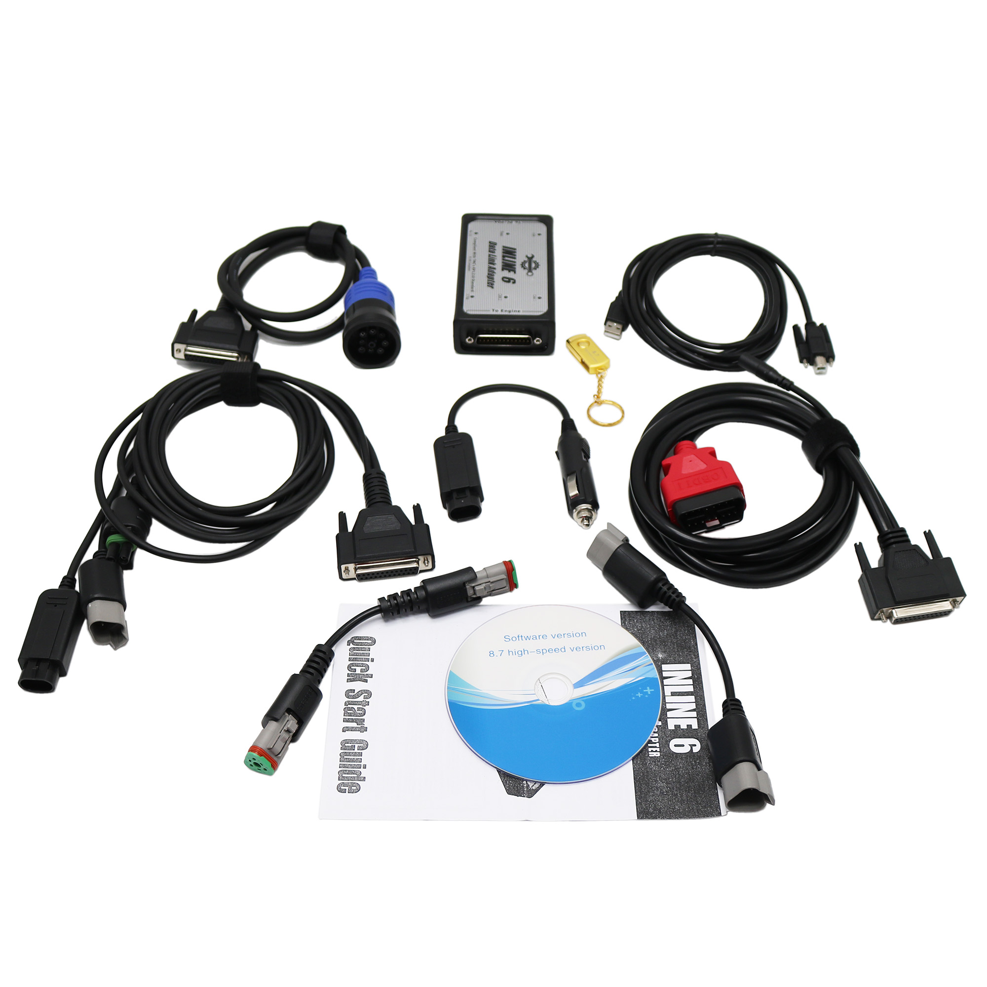 Cummin Inline 6 Data Link Voll - Heavy Equipment Diagnostic Software recensie en prijs