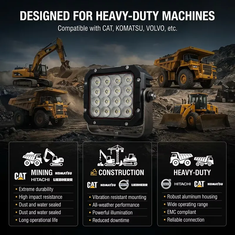 Hoge lumen vibratiebestendige  - Heavy Equipment In Mining recensie en prijs